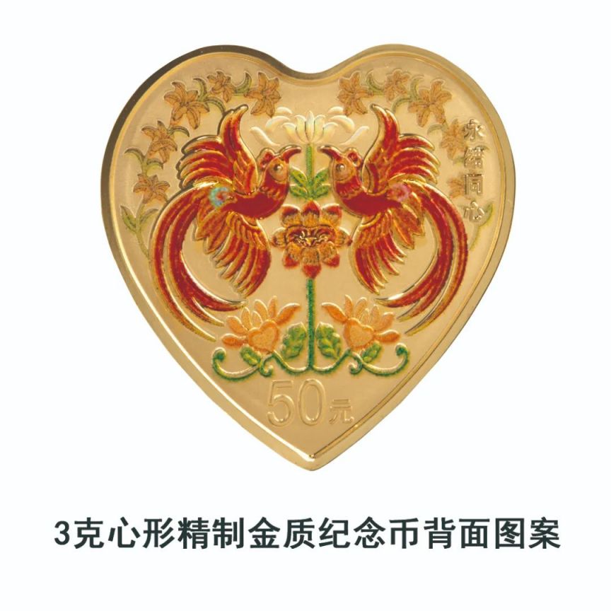 2025吉祥文化心形纪念币图案是什么？