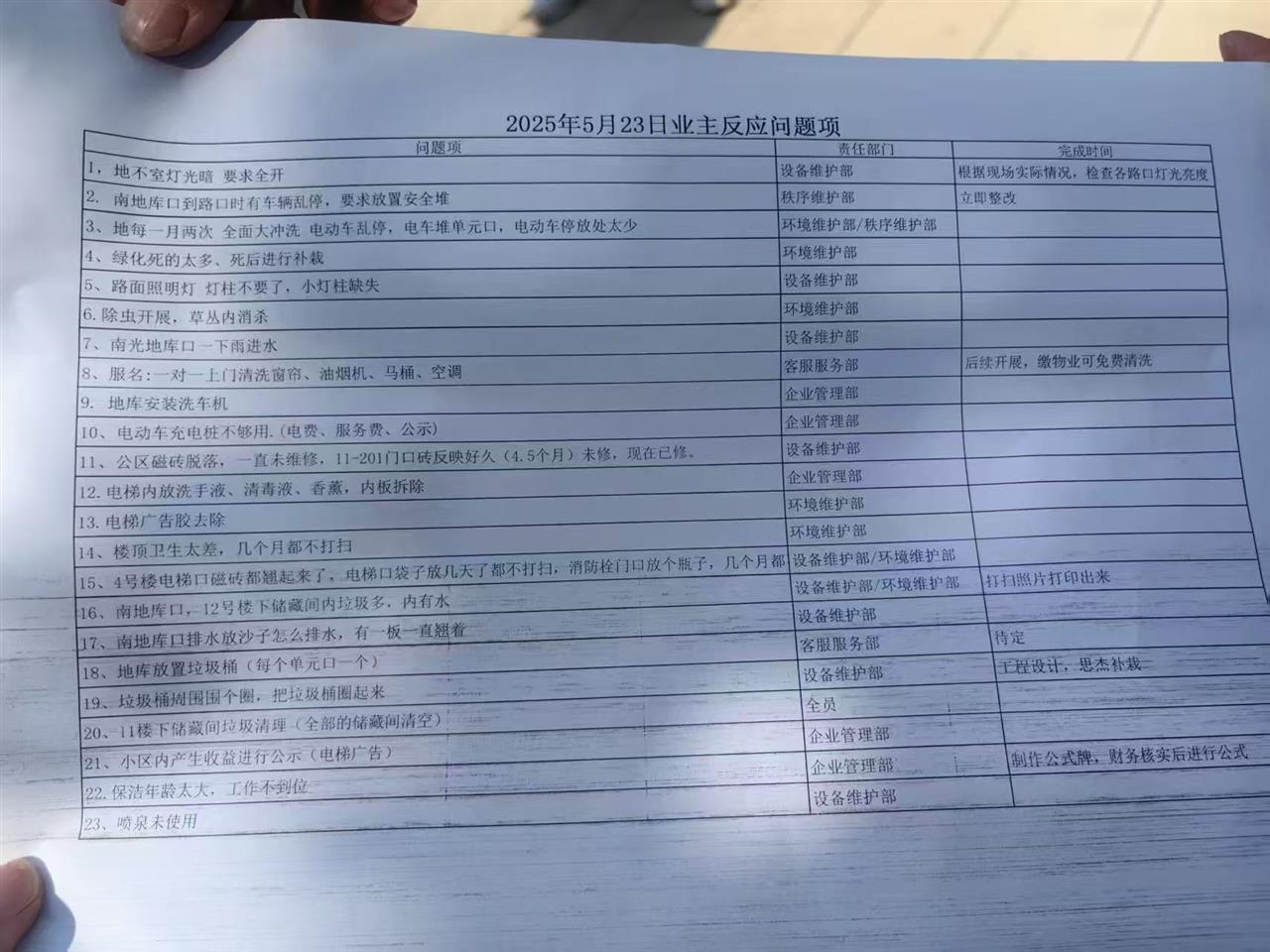 业主不满物业服务拆除小区商业广告 物业回应