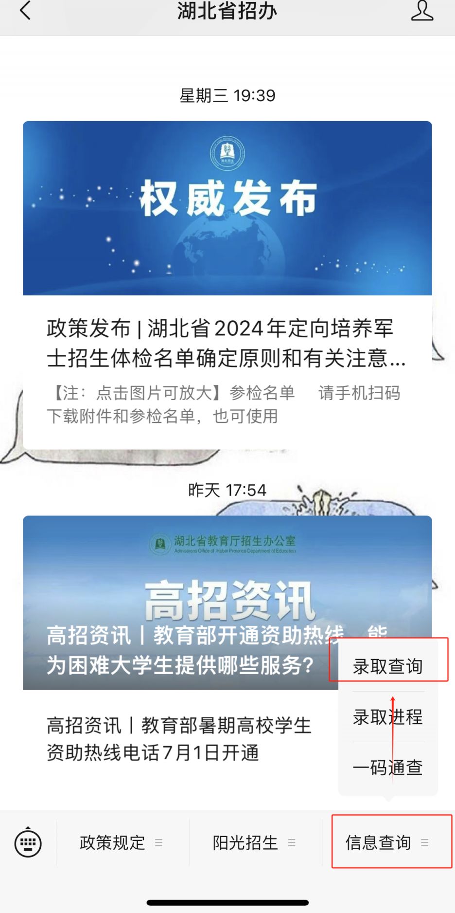 2025湖北高考录取结果在哪查询？（附官网入口）